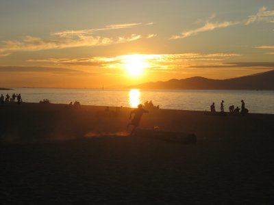 I decided to walk along the beach on my way home. Glad I did.