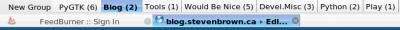 Tab Groups Firefox Extension